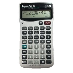 Calculated Industries Qualifier Plus IIIx Real Estate Mortgage Finance Calc
